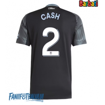 Aston Villa Matty Cash #2 Tricou Fotbal Replică 2025-26 Barbati Deplasare